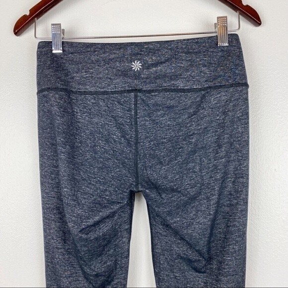 Athleta Quest Chaturanga Tight Leggings Heathered Black Size S - Picture 6 of 10